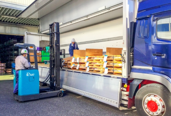積込み・荷降ろし作業