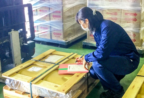 検収作業